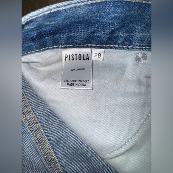Pistola Devin Mom Cut Off Shorts in Size 29 - Picture 6 of 7